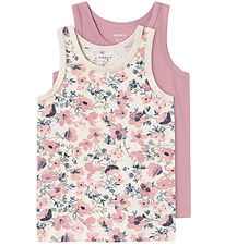 Name It Nærbolur - Noos - NmfTank - 2 Pakki - Nostalgía Rose