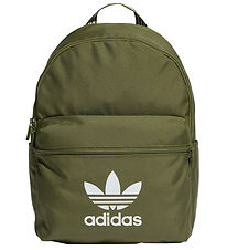 adidas Originals Backpack - Adicolor - Army Green w. White
