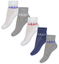 Chaussettes adidas Performance - 5 Pack - Kids Lin Anc - Bleu/Gr