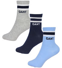 GANT Socks - 3-Pack - Sport - Light Grey Melange