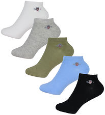 GANT Ankle Socks - 5-Pack - Shield Sneaker - Shade Blue