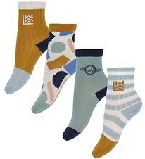 Liewood Socken - Silas - 4er-Pack - Planet Mix