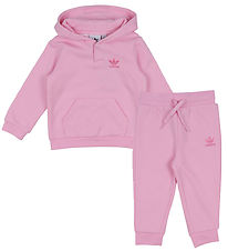 adidas Originals Sweat Set - Hoodie Set - Pink
