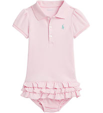 Polo Ralph Lauren Dress w. Bloomers - Hint of Pink