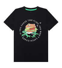 The New T-shirt - TnJohnny - Black Beauty w. Frog