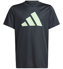 adidas Performance T-Shirt - U TR-ES Logo T - Zwart/Groen