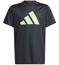 adidas Performance T-shirt - U TR-ES Logo T - Black/Green