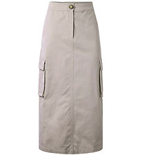 Hound Skirt - Long Cargo Skirt - Sand