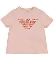 Emporio Armani T-paita - Vaaleanpunainen M. Logo