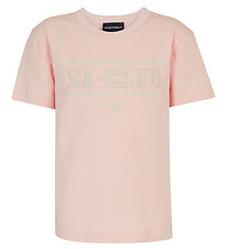 Emporio Armani T-paita - Vaaleanpunainen M. Valkoinen