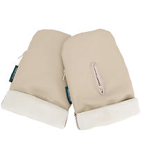 KongWalther Pram Gloves - sterbro - Cream Fleece