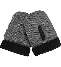 KongWalther Pram Gloves - Østerbro - Black Tweed