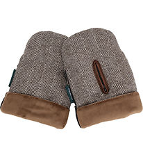 KongWalther Kinderwagenhandschoenen - sterbro - Brown Tweed