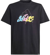 adidas Performance T-Shirt - GFX illustr - Noir