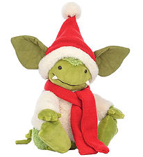 Jellycat Soft Toy - 27x10 cm - Christmas Grizzo