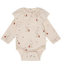 That's Mine Bodysuit l/s - Ella - Lady Bunnies w. Ruffle