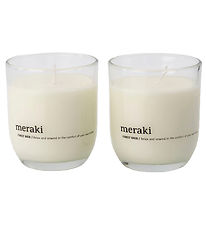 Meraki Bougies Parfumes - 2 Pack - Fort Rain - 2x135 g