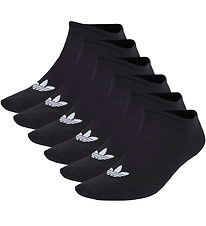 adidas Originals Socks - Trefoil Liner - 6-Pack - Black