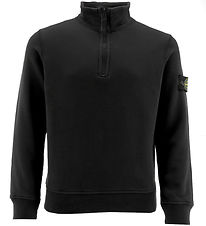 Stone Island Peysa M. Rennilás - Svart