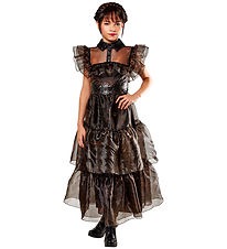 Rubies Costume - Wednesday Addams Deluxe Rave'N Dress