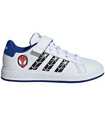 adidas Performance Schoenen - Grand COURT Spider-Man EL - Wit/Zw