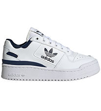 adidas Performance Shoe - FORUM Ball J - White/Blue