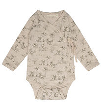 That's Mine Wrap Bodysuit l/s - Marley - Dino Esta