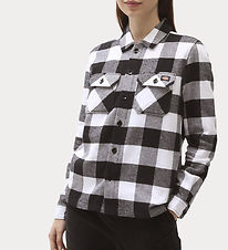 Dickies Hemd - New Sacramento - Schwarz/Weiß Kariert