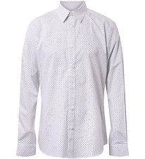 Hound Chemise - Blanc/Marine