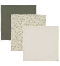 That's Mine Muslin Cloths - Bora - 3-Pack - 70x70 cm - Dino Esta