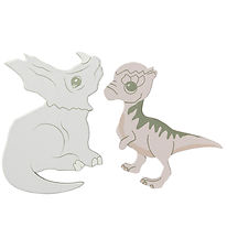 That's Mine Wall Hooks - Shane - 2-Pack - 9x9 cm - Dino