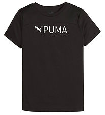 Puma T-Shirt - Pasvorm Tee G - Zwart