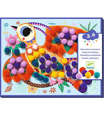 Djeco Föndursett - POMPOMS klippimynd - Atelier Pompoms