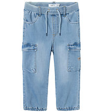 Name It Trousers - Noos - NmmBen - Medium+ Blue Denim