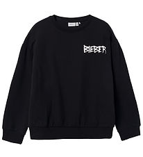 Name It Sweat-shirt - NkfJabs Justin Bieber - Noir