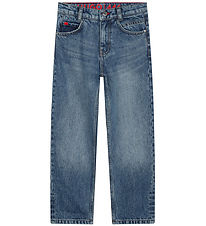 HUGO Jeans - 446 - Loose Pasvorm - Dubbel Stone