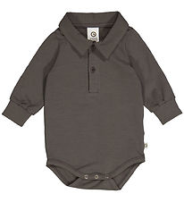 Müsli Shirt Bodysuit l/s - Cozy Me - Tower Grey