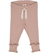 Msli Leggings - Cozy Ich Rib - Rose Holz