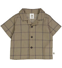 Müsli Shirt - Check - Cashew