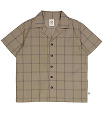Müsli Shirt - Check - Cashew