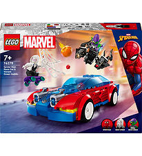 LEGO Marvel - Spider-Manin kilpa-auto ja Venomin Vihre Me... 7