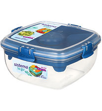 Sistema Lunchbox w. Accessories - Salad To Go 1,1 L - Blue
