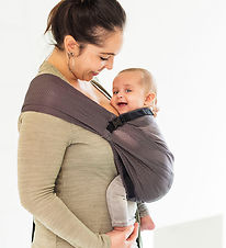 Mini Monkey Baby Sling - Grey