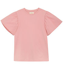 Creamie T-skjorte - Vevd - Brude Rose