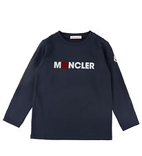 Moncler Blouse - Navy w. Print