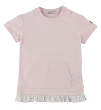 Moncler Sweat Dress - Pink w. Ruffle