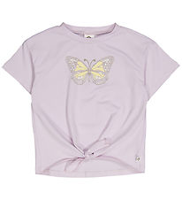 Msli T-shirt - Crocus - Orchid w. Print