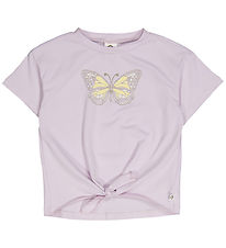 Msli T-shirt - Krokus - Orchid m. Tryck