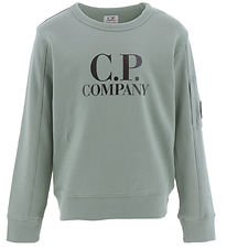 C.P. Company Sweatshirt - Green Bay w. Print