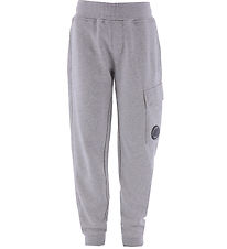 C.P. Company Joggingbuxur - Grátóna